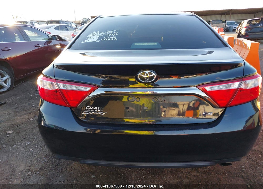 2015 TOYOTA CAMRY SE VIN: 4T1BF1FK7FU025917