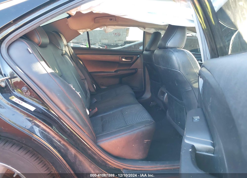 2015 TOYOTA CAMRY SE VIN: 4T1BF1FK7FU025917