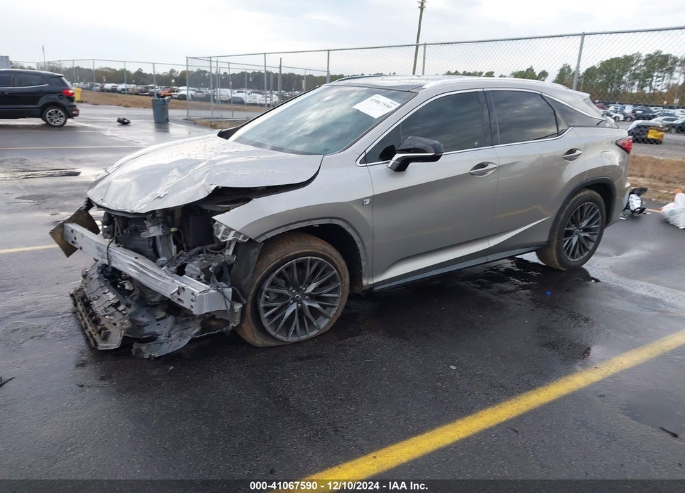 2018 LEXUS RX 350 F-SPORT VIN: 2T2BZMCAXJC137170