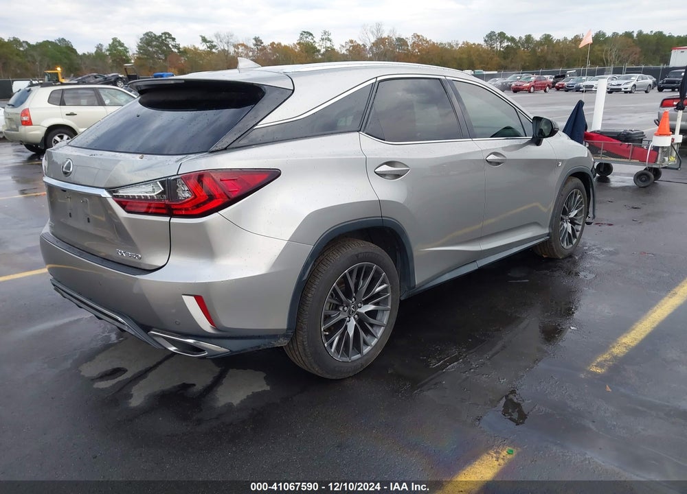 2018 LEXUS RX 350 F-SPORT VIN: 2T2BZMCAXJC137170