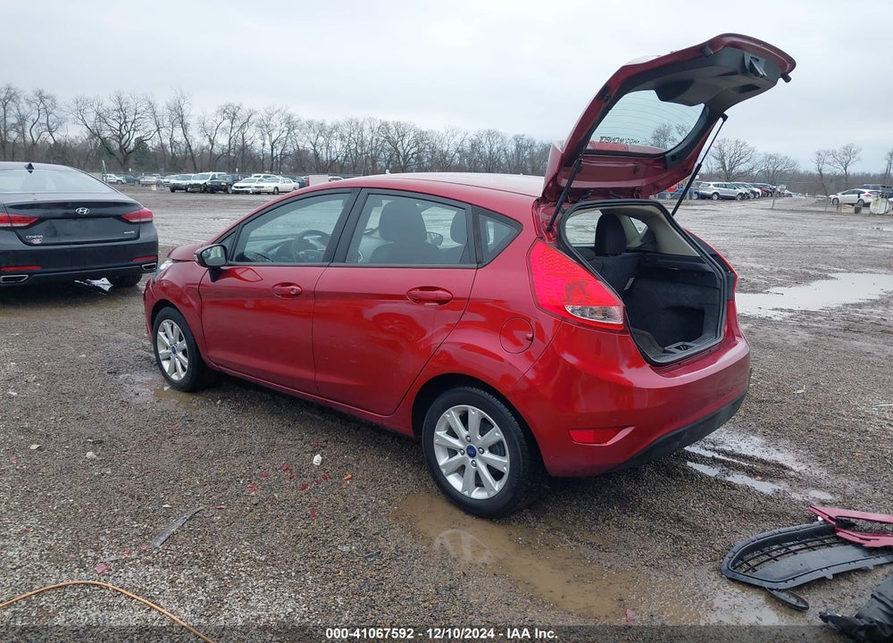 2013 FORD FIESTA SE VIN: 3FADP4EJXDM132116