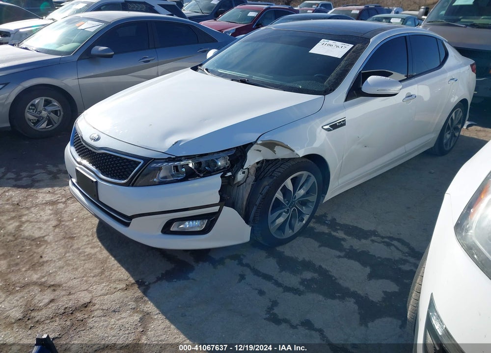 2015 KIA OPTIMA VIN: 5XXGR4A66FG363585