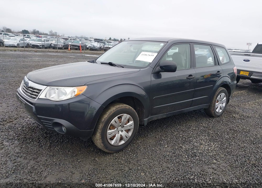 2009 SUBARU FORESTER 2.5X VIN: JF2SH61609H718400