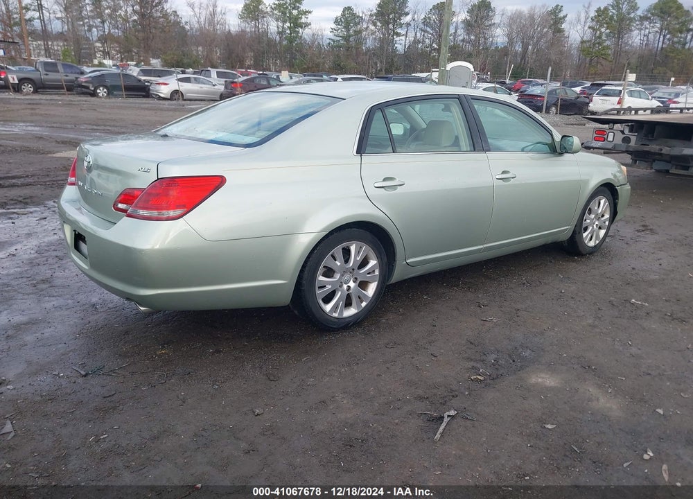 2008 TOYOTA AVALON XLS VIN: 4T1BK36B68U312689