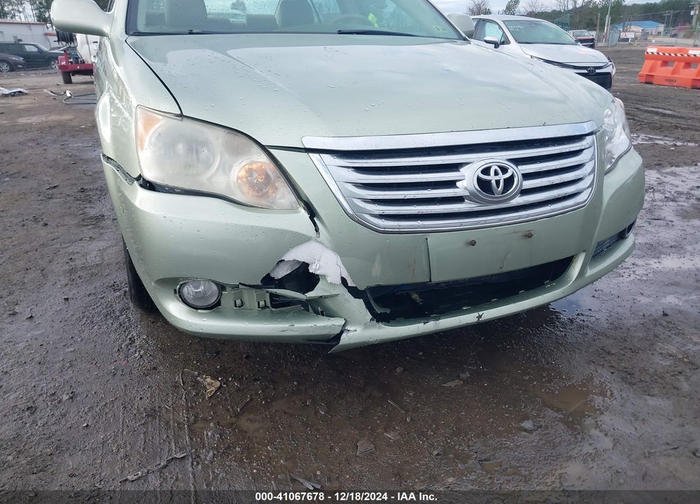2008 TOYOTA AVALON XLS VIN: 4T1BK36B68U312689