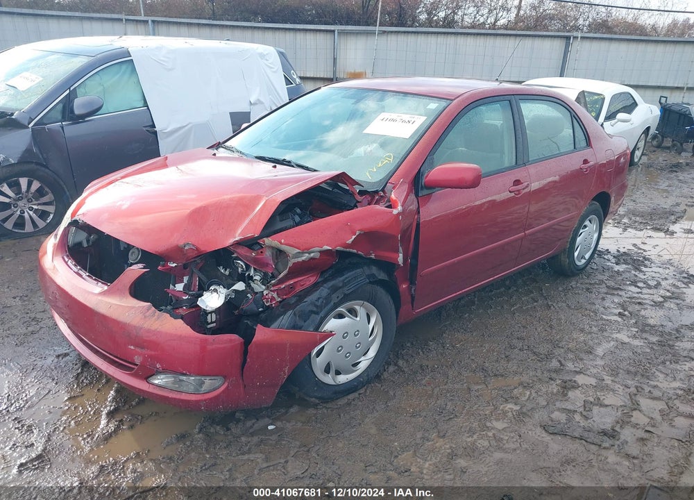 2006 TOYOTA COROLLA LE VIN: 2T1BR32E86C581755