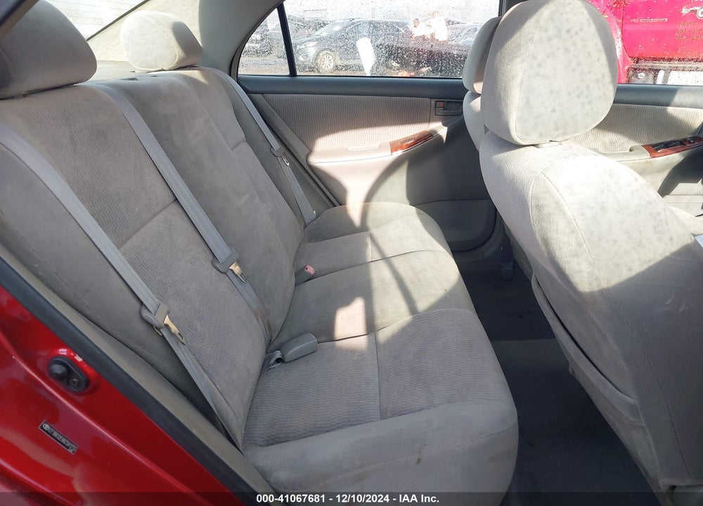2006 TOYOTA COROLLA LE VIN: 2T1BR32E86C581755