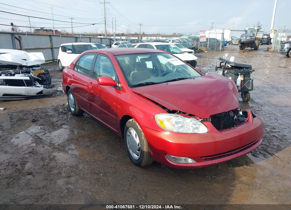 2006 TOYOTA COROLLA LE VIN: 2T1BR32E86C581755