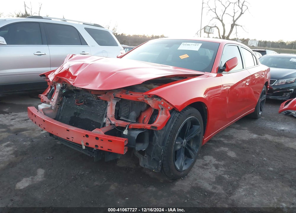 2017 DODGE CHARGER SXT RWD VIN: 2C3CDXHG0HH625389