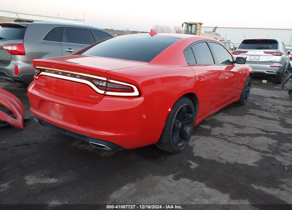 2017 DODGE CHARGER SXT RWD VIN: 2C3CDXHG0HH625389