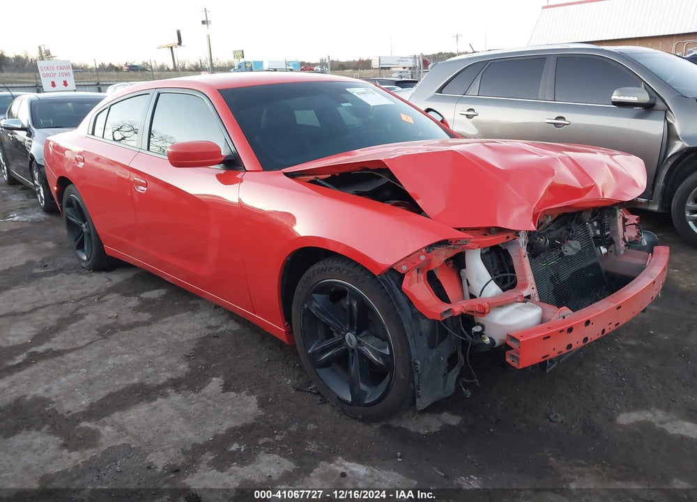 2017 DODGE CHARGER SXT RWD VIN: 2C3CDXHG0HH625389