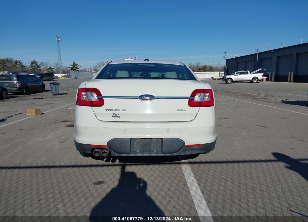 2010 FORD TAURUS SEL VIN: 1FAHP2EW5AG165354