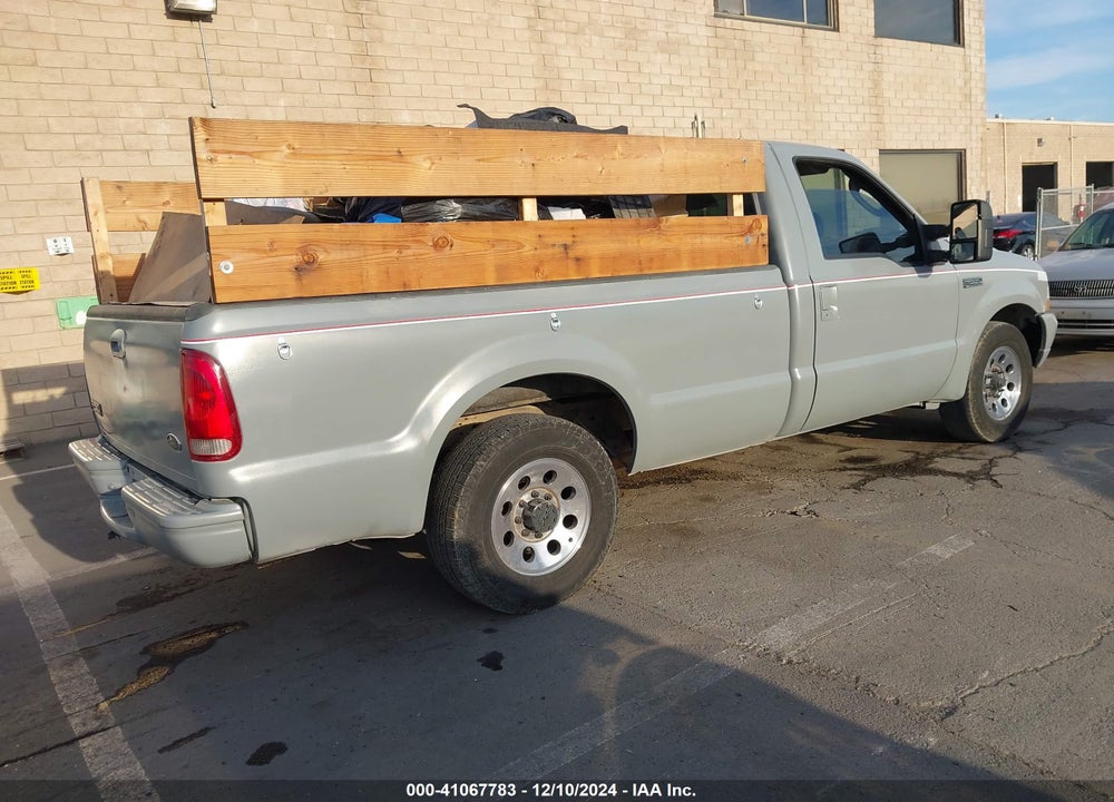 2004 FORD F-250 XL/XLT VIN: 1FTNF20L04ED38081