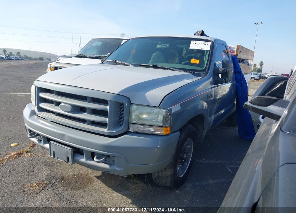 2004 FORD F-250 XL/XLT VIN: 1FTNF20L04ED38081