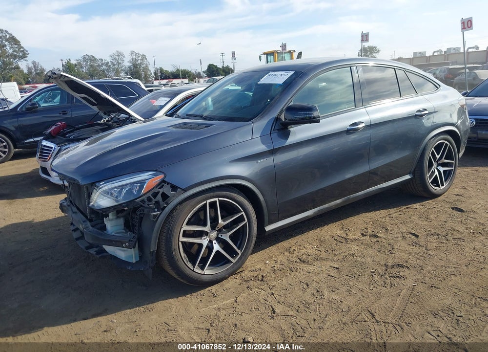 2016 MERCEDES-BENZ GLE 450 AMG COUPE VIN: 4JGED6EB8GA018723