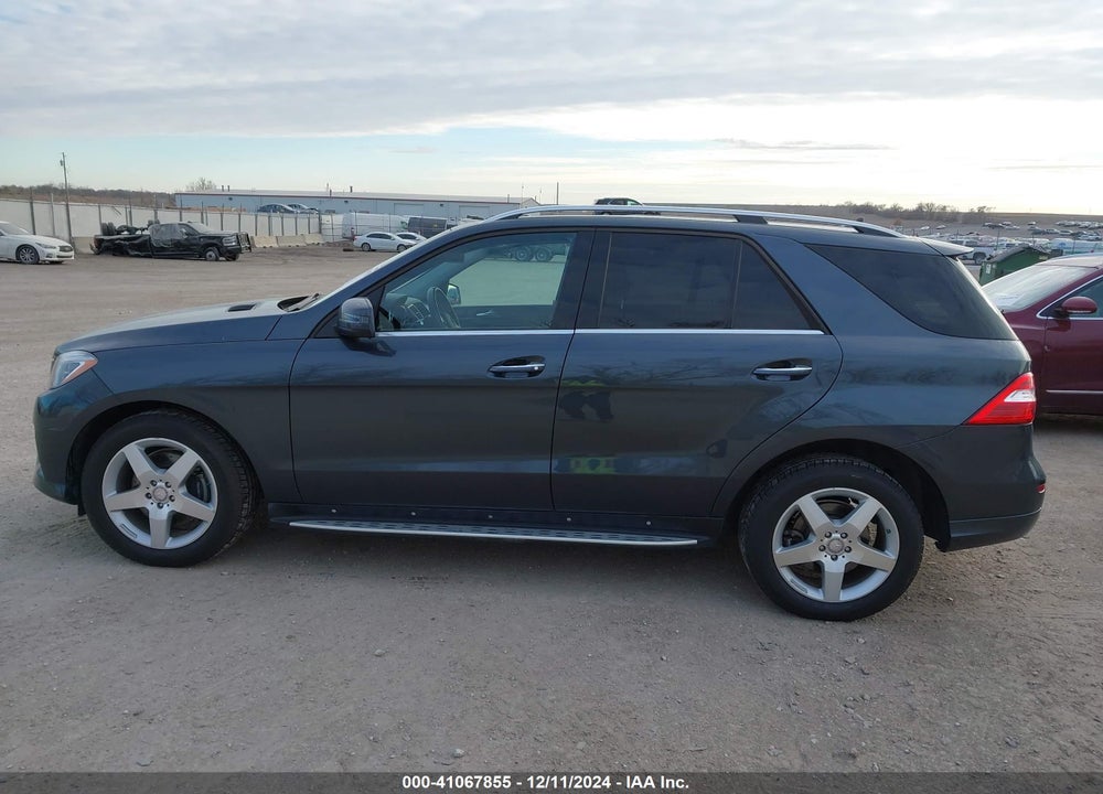 2014 MERCEDES-BENZ ML 350 4MATIC VIN: 4JGDA5HBXEA395464