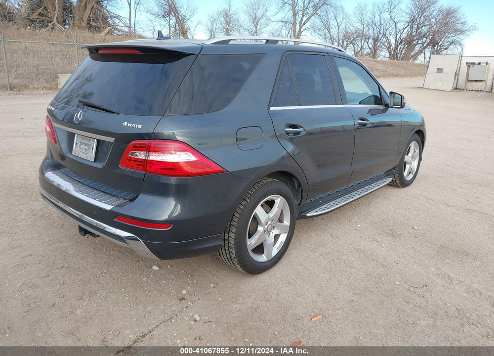 2014 MERCEDES-BENZ ML 350 4MATIC VIN: 4JGDA5HBXEA395464