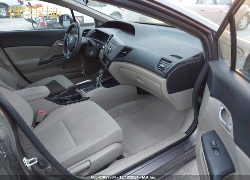 2012 HONDA CIVIC VIN: 19XFB2F54CE108779