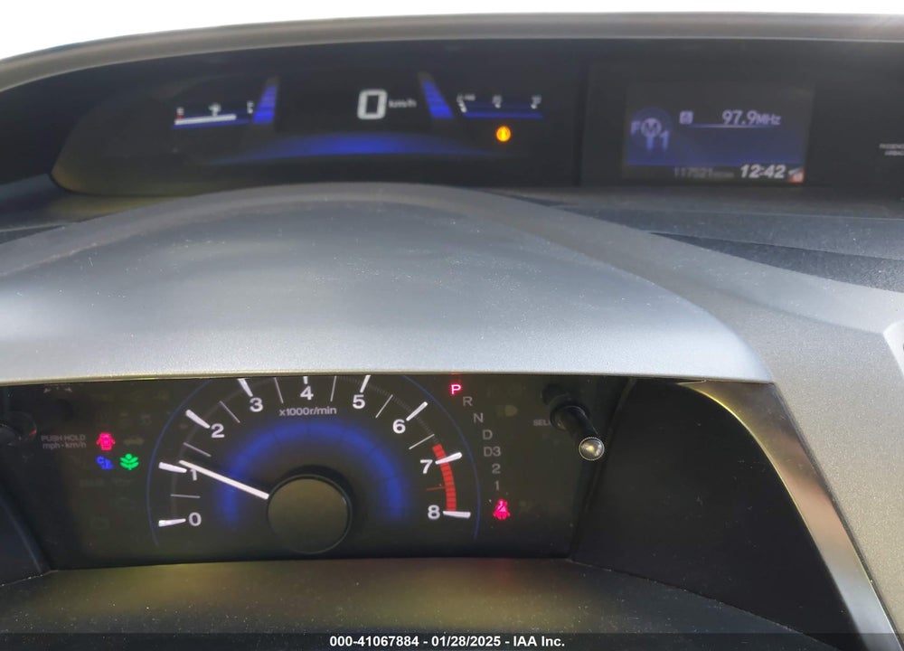 2012 HONDA CIVIC VIN: 19XFB2F54CE108779