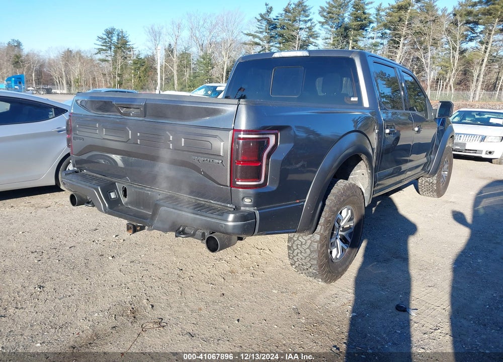 2017 FORD F-150 RAPTOR VIN: 1FTFW1RGXHFB64413