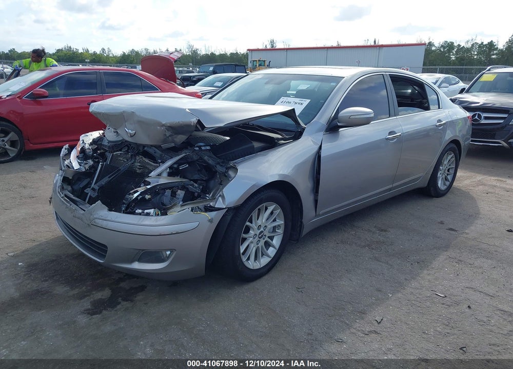 2009 HYUNDAI GENESIS VIN: KMHGC46E89U029019