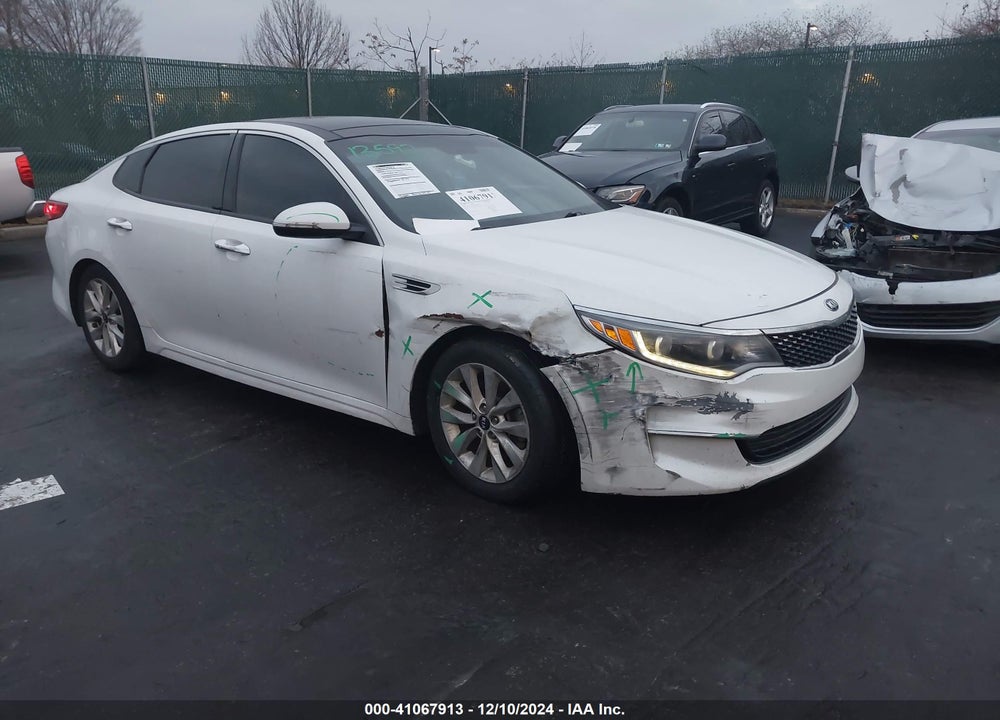 2016 KIA OPTIMA EX VIN: 5XXGU4L31GG103968