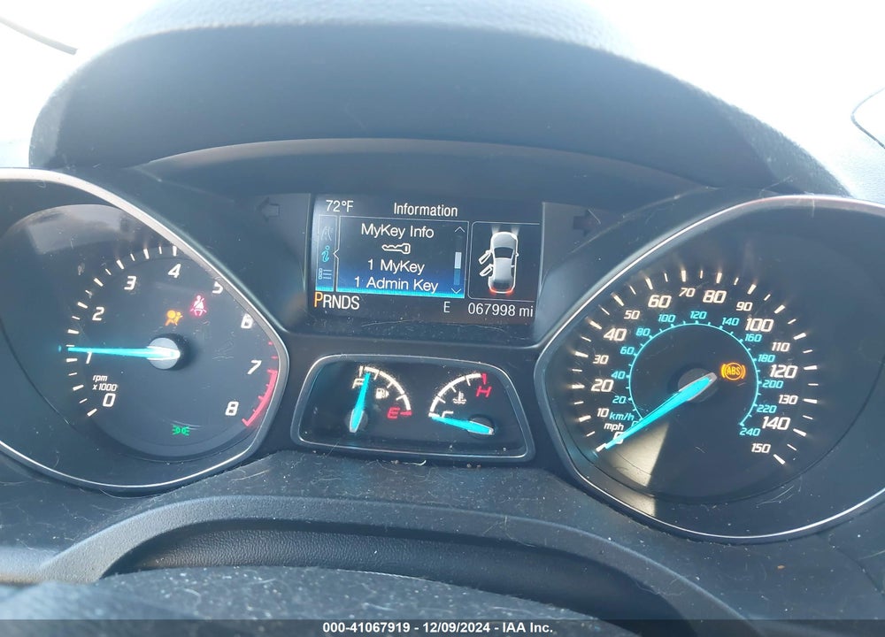 2013 FORD ESCAPE SE VIN: 1FMCU0GX8DUC14104