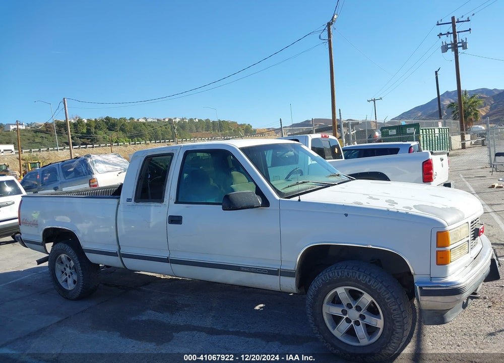 1997 GMC SIERRA 1500 SL WIDESIDE VIN: 2GTEK19R8V1500992