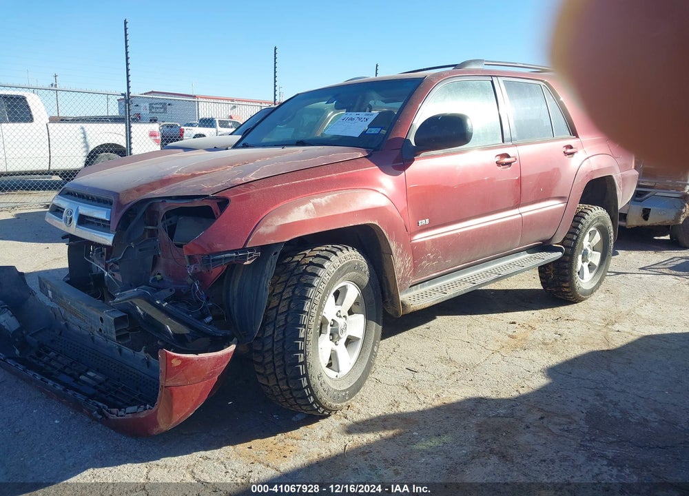 2005 TOYOTA 4RUNNER SR5 V6 VIN: JTEZU14R358034965