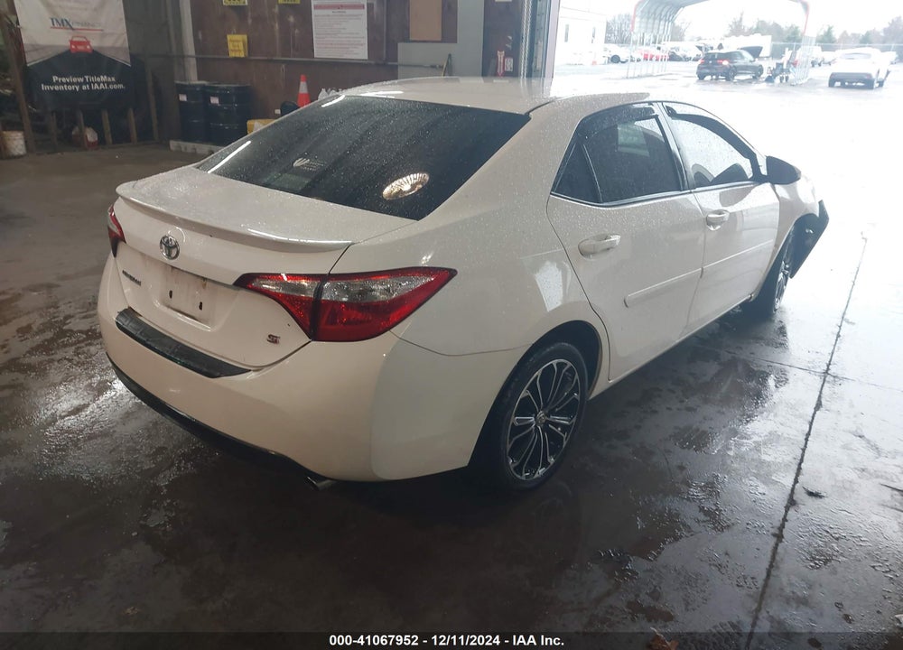 2016 TOYOTA COROLLA S PLUS VIN: 2T1BURHE2GC582152