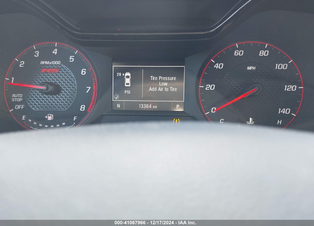2024 CHEVROLET TRAX FWD 1RS VIN: KL77LGE26RC041203