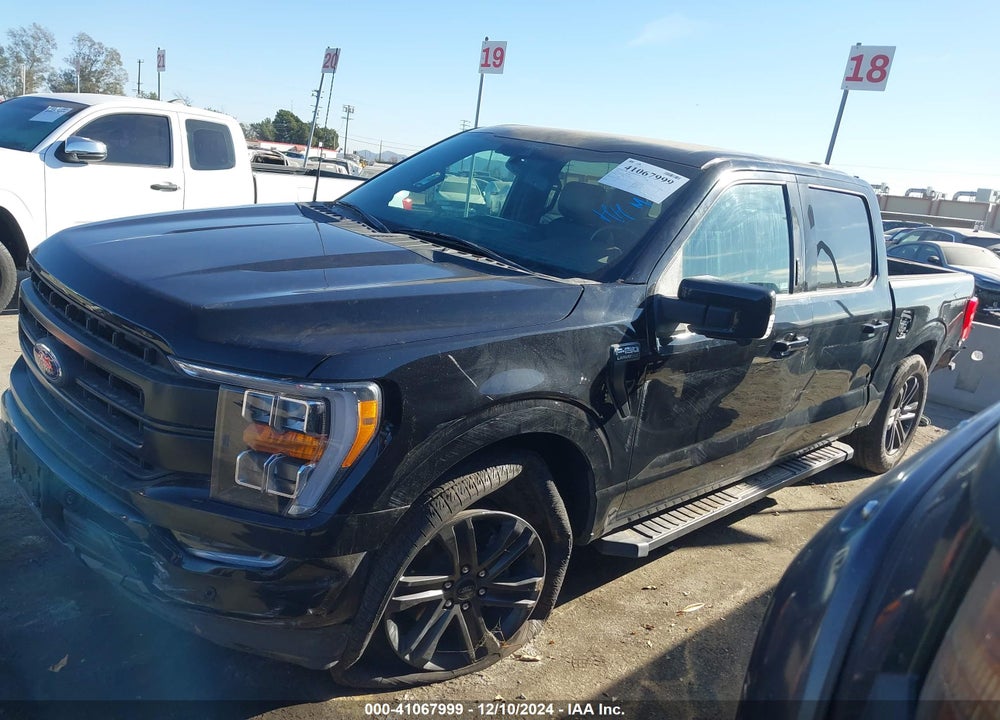 2021 FORD F-150 LARIAT VIN: 1FTEW1C88MKE54048