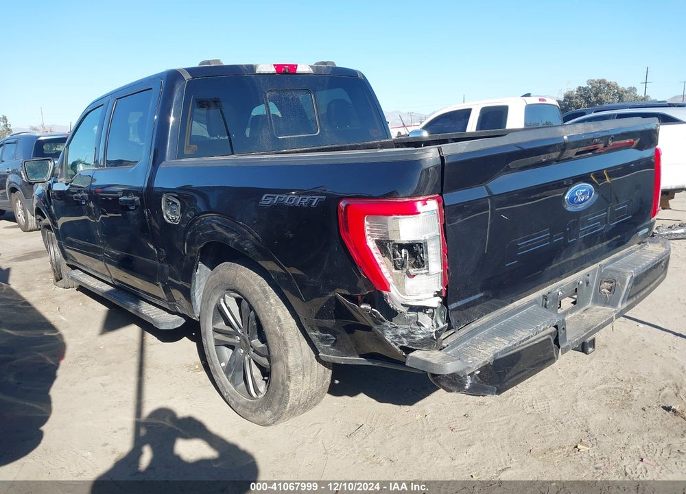 2021 FORD F-150 LARIAT VIN: 1FTEW1C88MKE54048