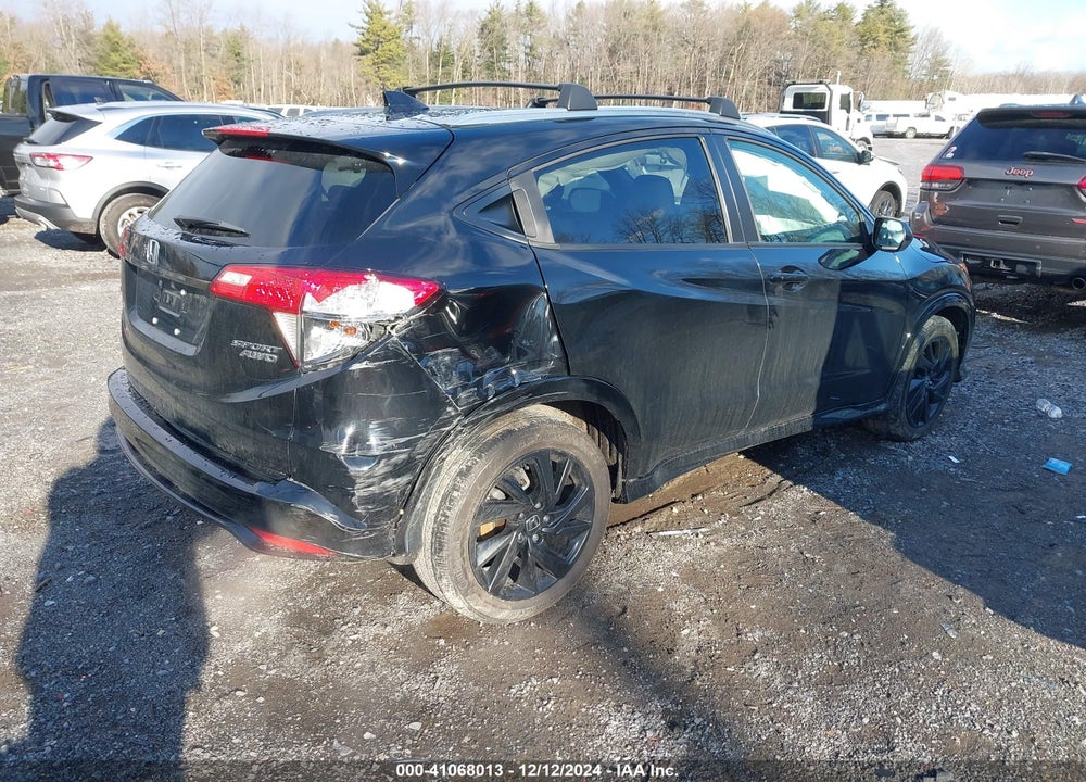 2022 HONDA HR-V AWD SPORT VIN: 3CZRU6H17NM731843