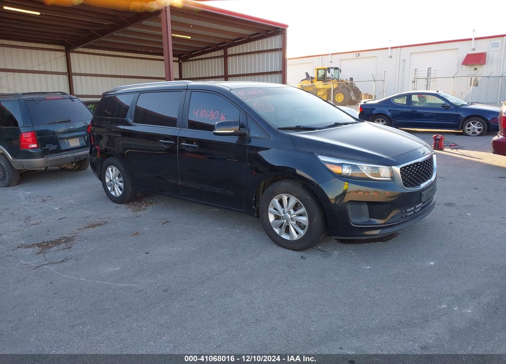 2016 KIA SEDONA LX VIN: KNDMB5C13G6114725