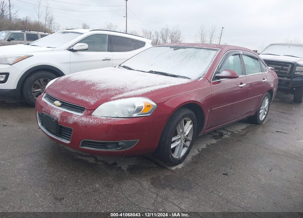 2008 CHEVROLET IMPALA LTZ VIN: 2G1WU583481258377