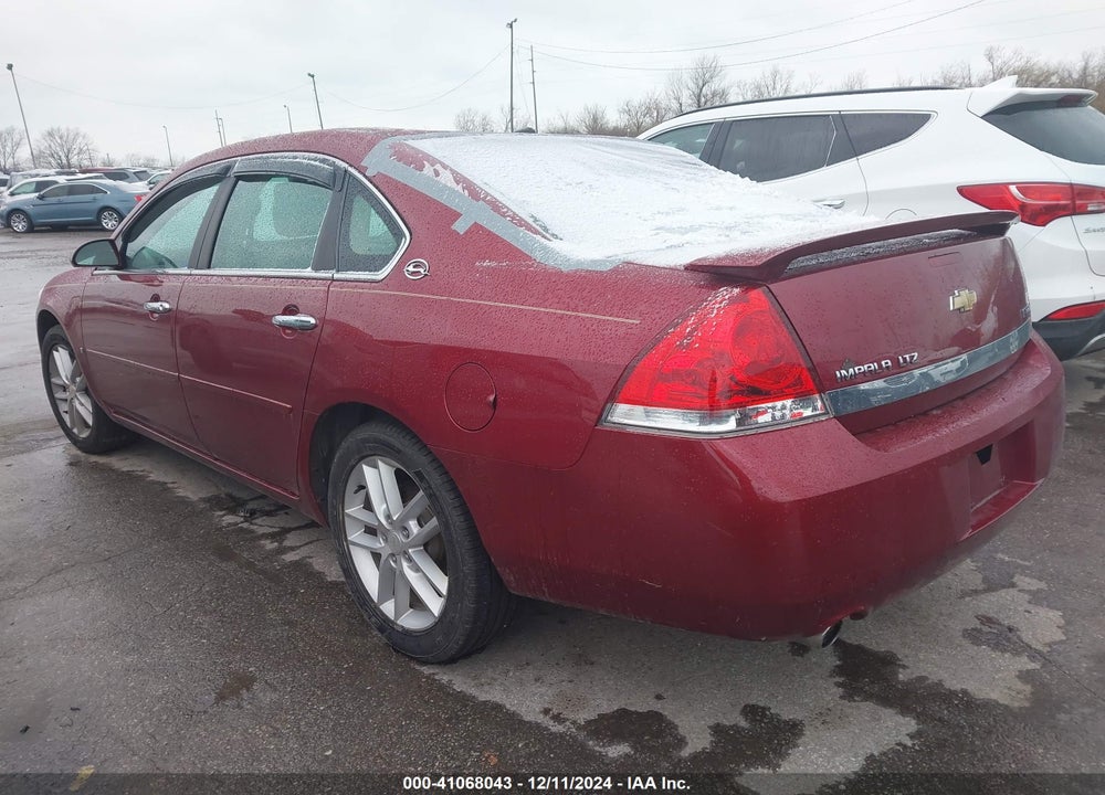 2008 CHEVROLET IMPALA LTZ VIN: 2G1WU583481258377