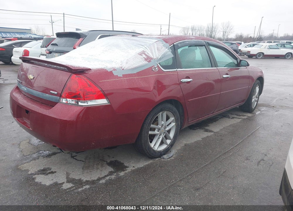 2008 CHEVROLET IMPALA LTZ VIN: 2G1WU583481258377