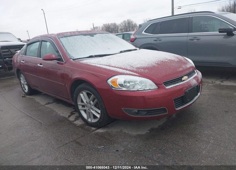 2008 CHEVROLET IMPALA LTZ VIN: 2G1WU583481258377