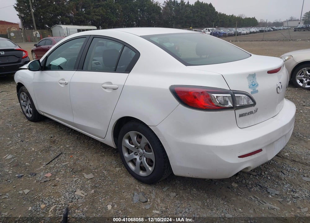 2012 MAZDA 3 I SPORT VIN: JM1BL1UGXC1549121