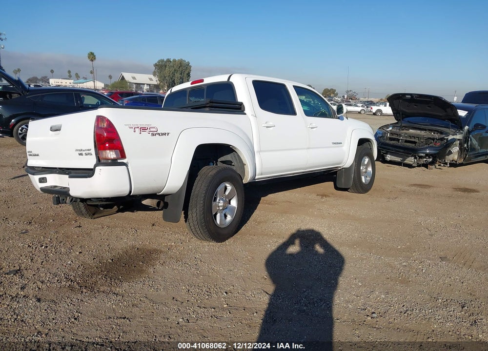2008 TOYOTA TACOMA DOUBLE CAB PRERUNNER VIN: 3TMJU62N58M070252