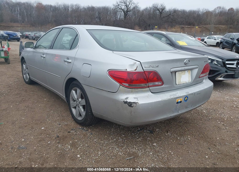 2005 LEXUS ES 330 VIN: JTHBA30G755105731