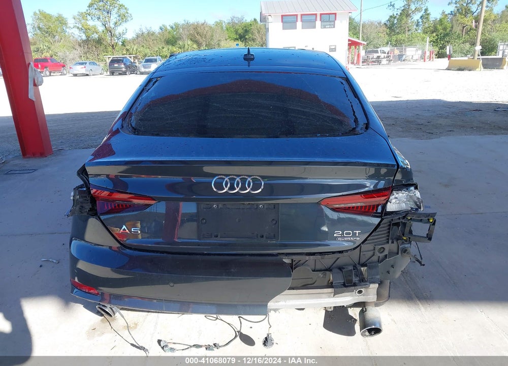 2018 AUDI A5 VIN: WAUENCF56JA029538