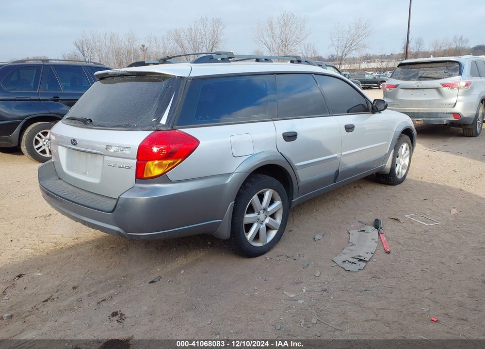 2007 SUBARU OUTBACK 2.5I/2.5I BASIC/2.5I L.L. BEAN EDITION VIN: 4S4BP61C877342552