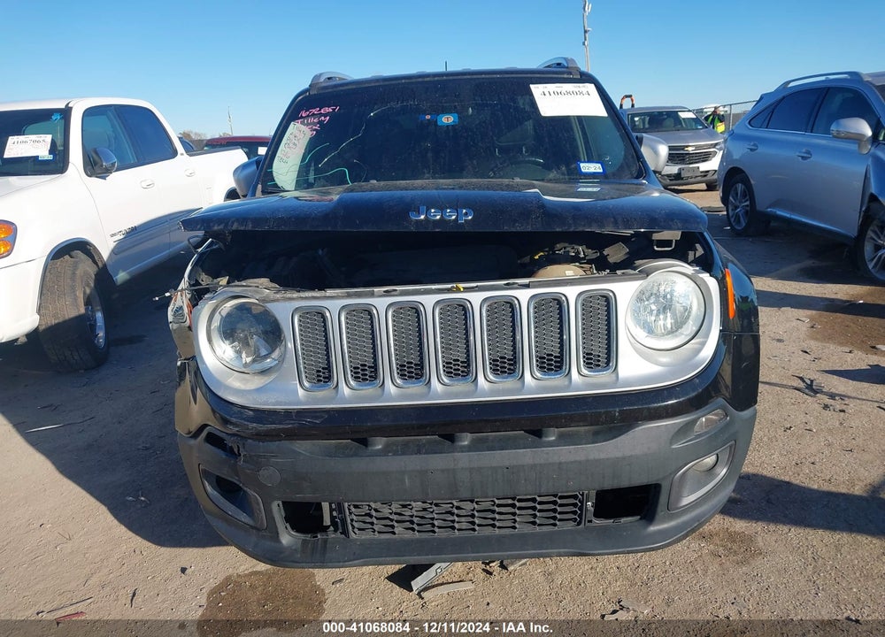 2016 JEEP RENEGADE LIMITED VIN: ZACCJADT1GPD66963