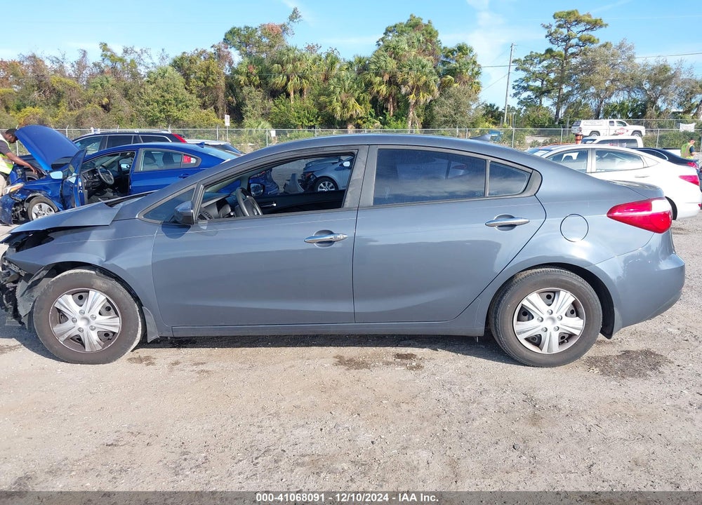 2016 KIA FORTE LX VIN: KNAFK4A60G5563333