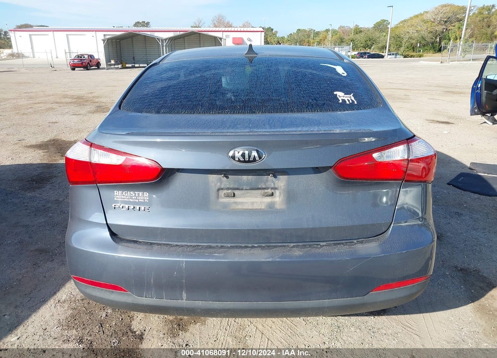 2016 KIA FORTE LX VIN: KNAFK4A60G5563333