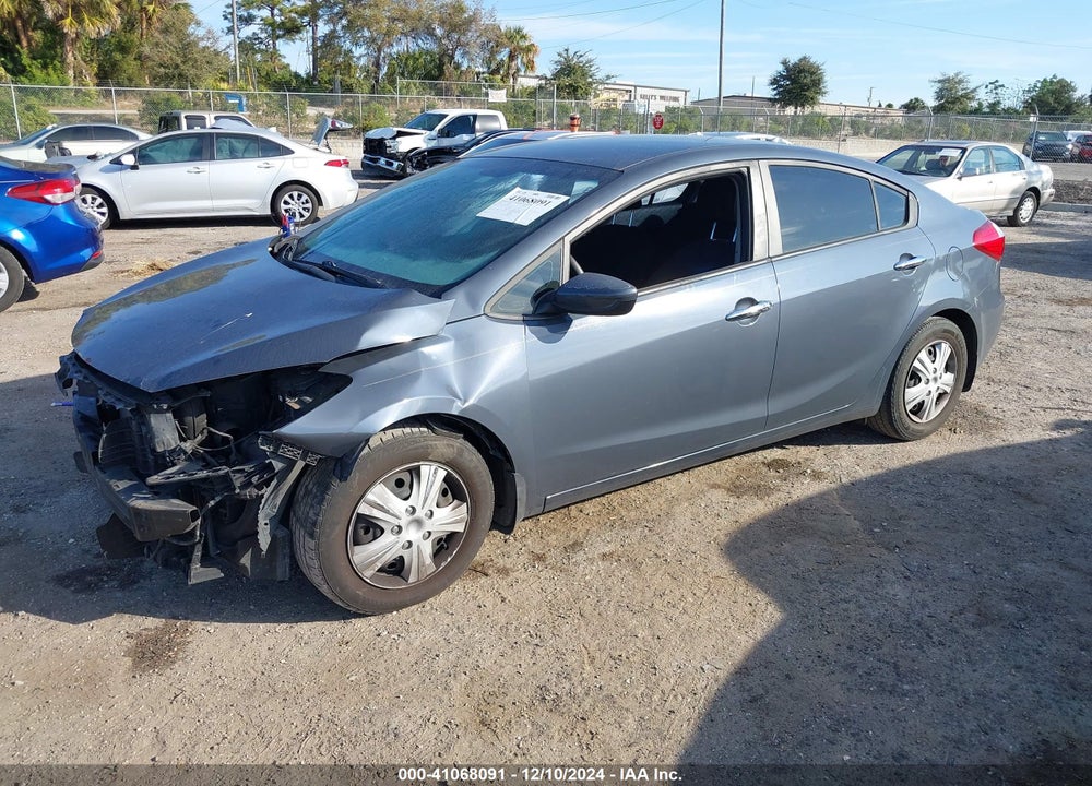 2016 KIA FORTE LX VIN: KNAFK4A60G5563333