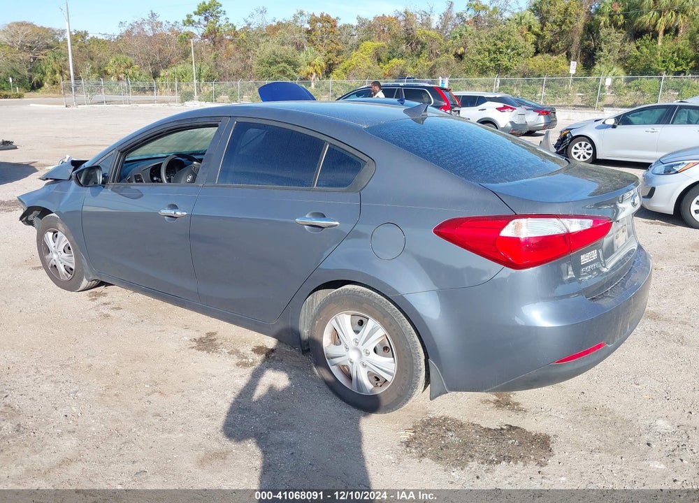 2016 KIA FORTE LX VIN: KNAFK4A60G5563333