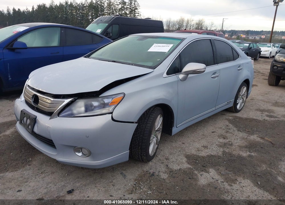 2010 LEXUS HS 250H PREMIUM VIN: JTHBB1BA4A2026491